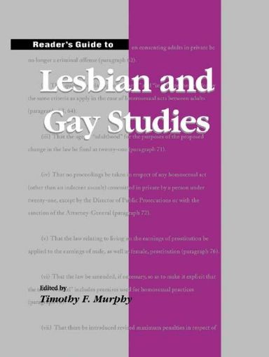 Picture of Reader's Guide to Lesbian and Gay Studies