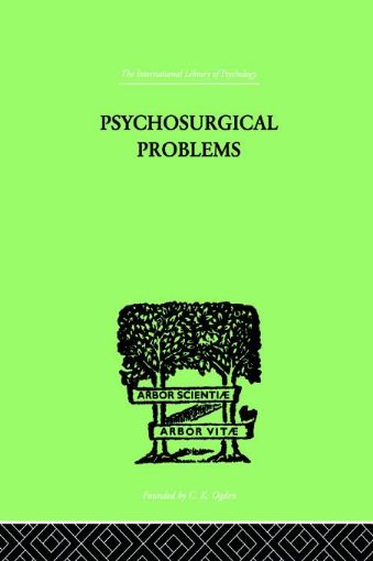 Picture of Psychosurgical Problems