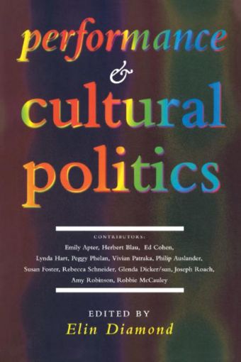 Picture of Performance and Cultural Politics