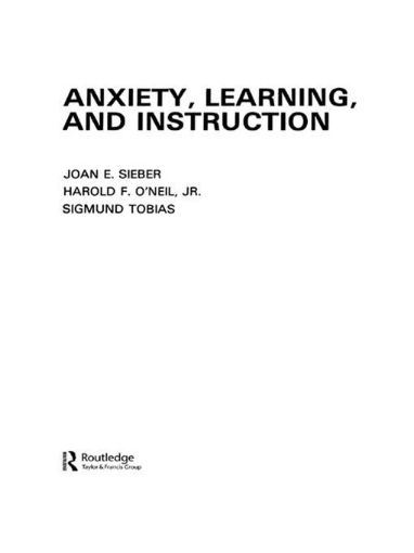 Picture of Anxiety Learning and Instruction