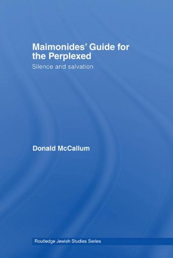 Picture of Maimonides' Guide for the Perplexed: Silence and Salvation