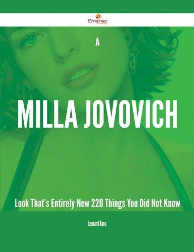 Picture of A Milla Jovovich Look That's Entirely New - 220 Things You Did Not Know