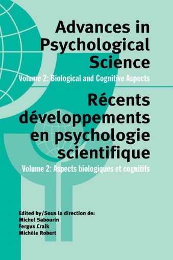 Picture of Advances in Psychological Science, Volume 2: Biological and Cognitive Aspects