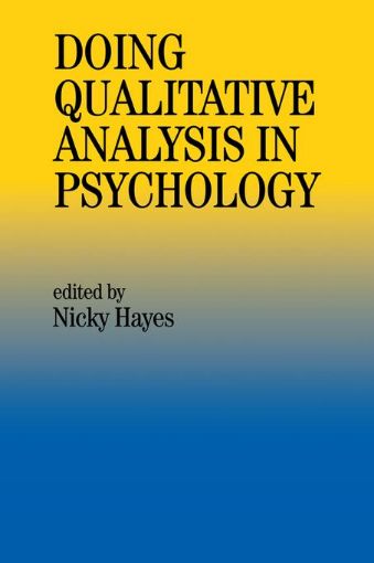 Picture of Doing Qualitative Analysis In Psychology
