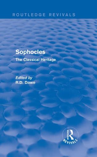 Picture of Sophocles: The Classical Heritage: The Classical Heritage