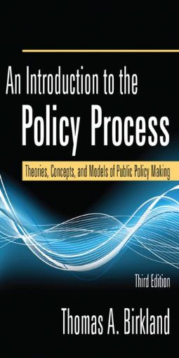 Picture of An Introduction to the Policy Process: Theories, Concepts and Models of Public Policy Making