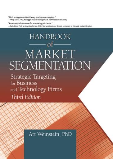 Picture of Handbook of Market Segmentation: Strategic Targeting for Business and Technology Firms, Third Edition