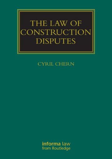 Picture of The Law of Construction Disputes