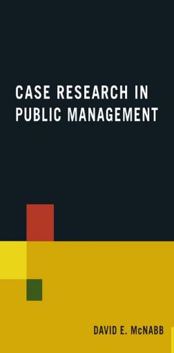 Picture of Case Research in Public Management