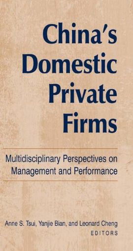 Picture of China's Domestic Private Firms: Multidisciplinary Perspectives on Management and Performance: Multidisciplinary Perspectives on Management and Perform