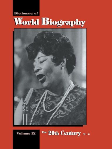 Picture of The 20th Century O-Z: Dictionary of World Biography