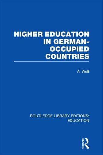 Picture of Higher Education in German Occupied Countries (Rle Edu A)