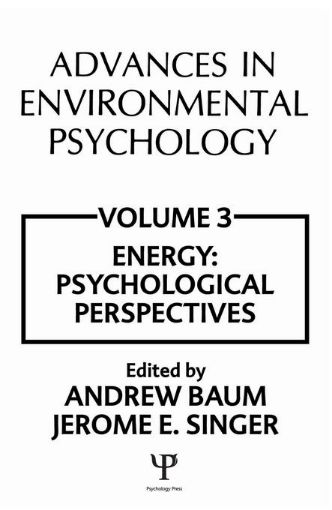 Picture of Advances in Environmental Psychology: Volume 3: Energy Conservation, Psychological Perspectives