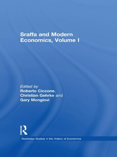 Picture of Sraffa and Modern Economics