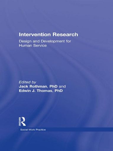 Picture of Intervention Research: Design and Development for Human Service