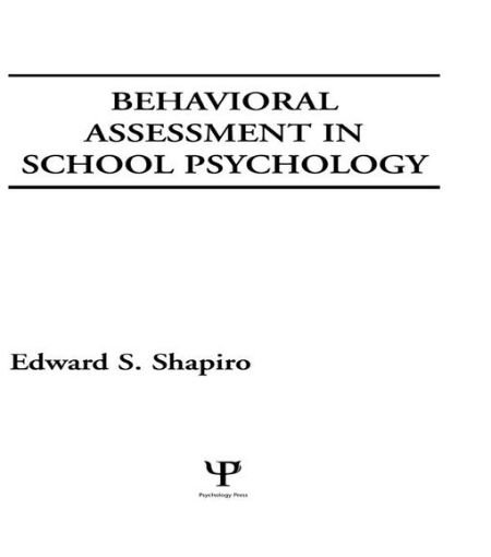 Picture of Behavioral Assessment in School Psychology