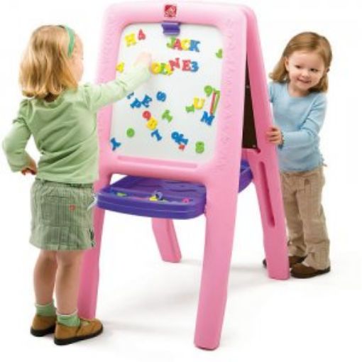 Picture of All Around Easel For Two- Pink