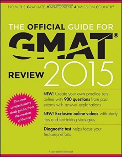 Picture of The Official Guide For Gmat Review 2015