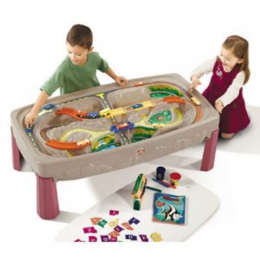 Picture of Deluxe Canyon Road Train And Track Table
