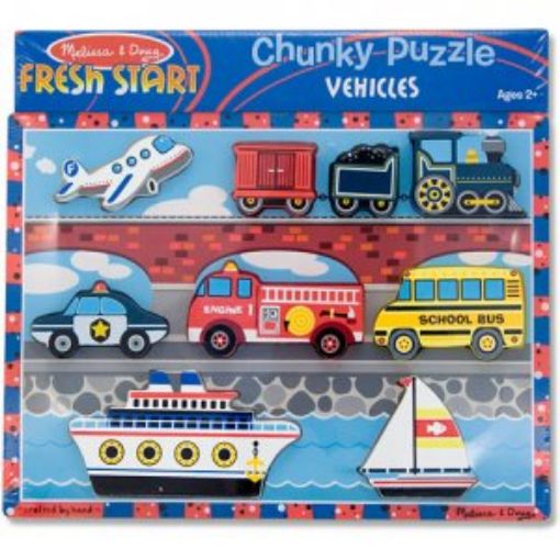 Picture of Chunky Puzzle- Vechiles