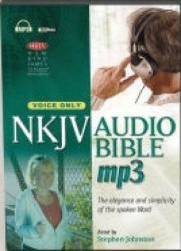Picture of Nkjv-Audio Bible On Mp3-Voice