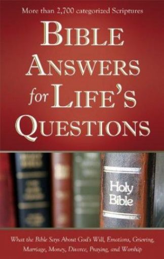 Picture of Bible Answers For Life's Questions