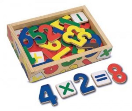 Picture of Wooden Number Magnets-Ages 3+
