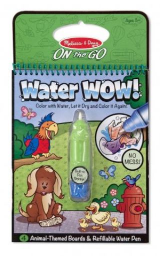 Picture of Water Wow Coloring Book - Animals