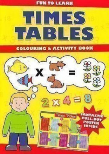 Picture of Times Tables Colouring & Activity Book