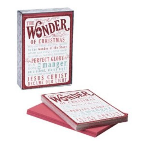 Picture of Card - Boxed - The Wonders Of Christmas