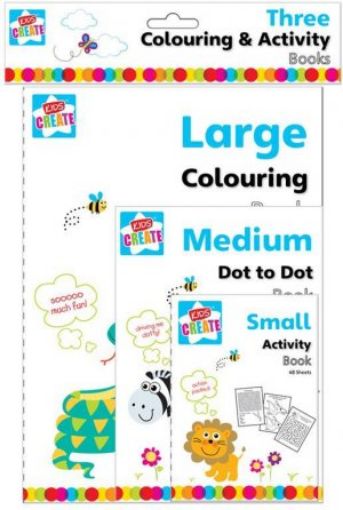 Picture of Colouring & Activity Books (3) (Dsko)