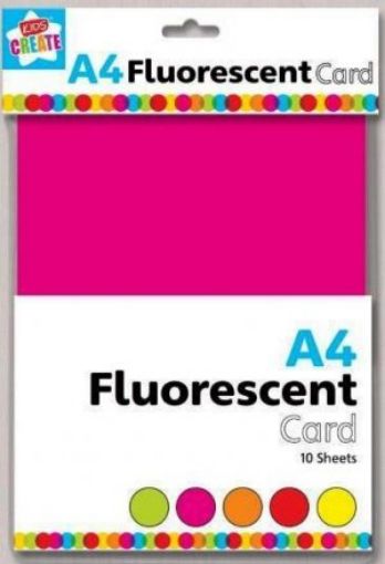 Picture of A4 Fluorescent Card (Aha/3)