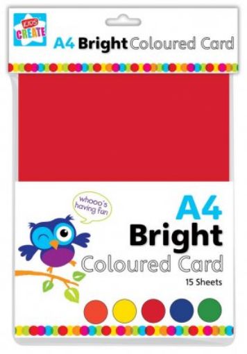 Picture of A4 Coloured Cards (Cole)