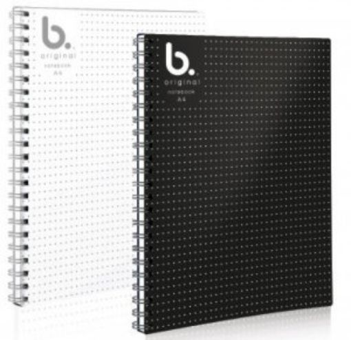 Picture of A4 Twin Wiro Notebook {White}
