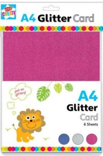 Picture of A4 Glitter Card (Gltq)