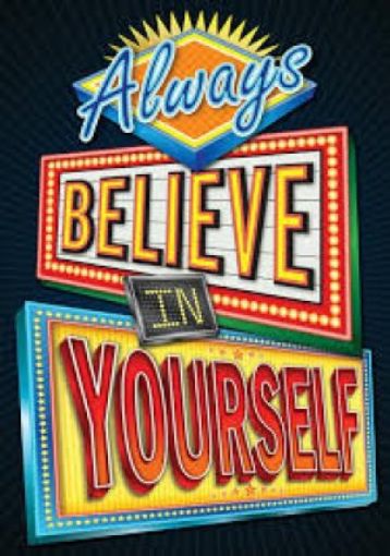 Picture of Always Believe Pop! Chart (13.4 X 19 X 0 Inches)