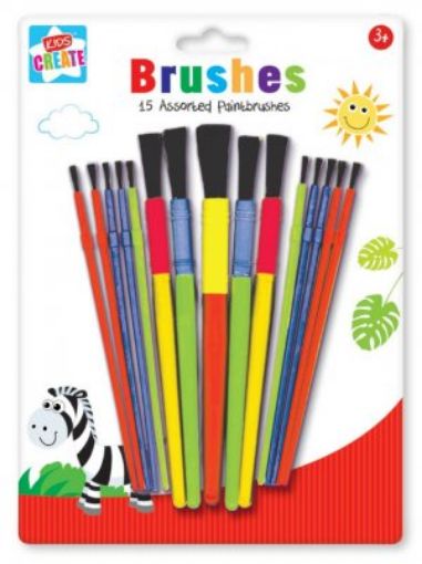 Picture of Assorted Paint Brush Set (Saz/4)