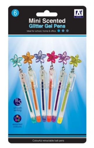 Picture of Mini Scented Glitter  Gel Pens(Mzy_4)
