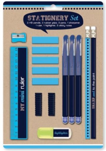 Picture of Stationery Set (Krar) Blue