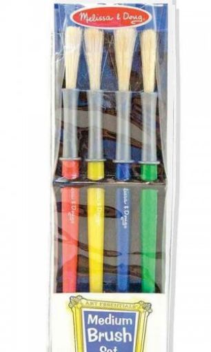 Picture of Medium Paint Brushes (Set Of 4)