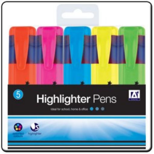 Picture of 5 Highlighter Pens (Beaf)
