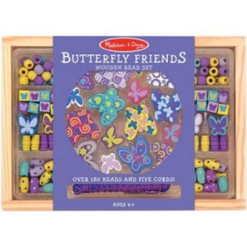 Picture of Butterfly Friends Wooden Bead Set