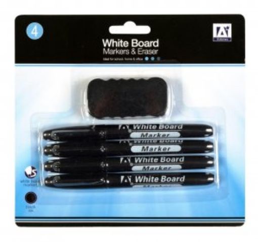 Picture of White Board Marker+Eraser (Whho/3)