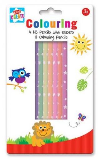 Picture of Glitter Coloring Pencils (Bduu)