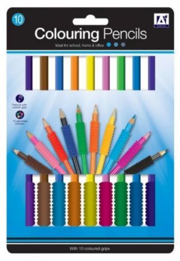 Picture of 10 Colouring Pencils (Ftcl/1)