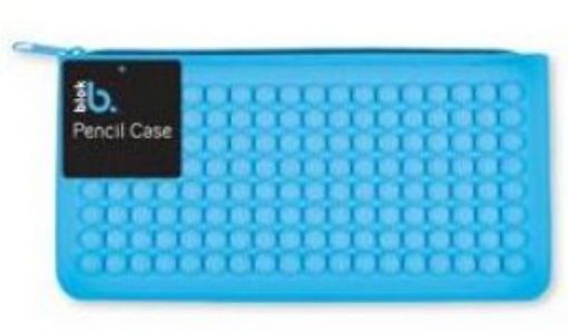Picture of Blue Solid Pencil Cases (Soae)