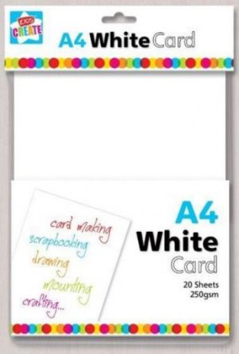 Picture of A4 White Card (Wcar/2)