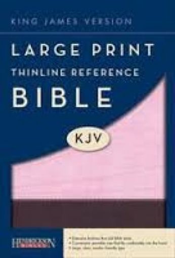 Picture of Large Print Thinline Reference Bible-Kjv