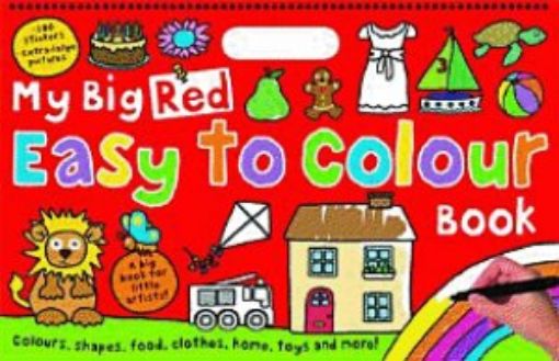 Picture of My Big Red Easy To Colour Book