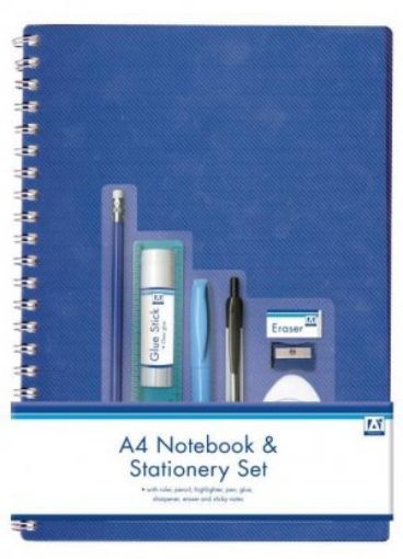 Picture of A4 Notebook & Stationery Set (Stof)